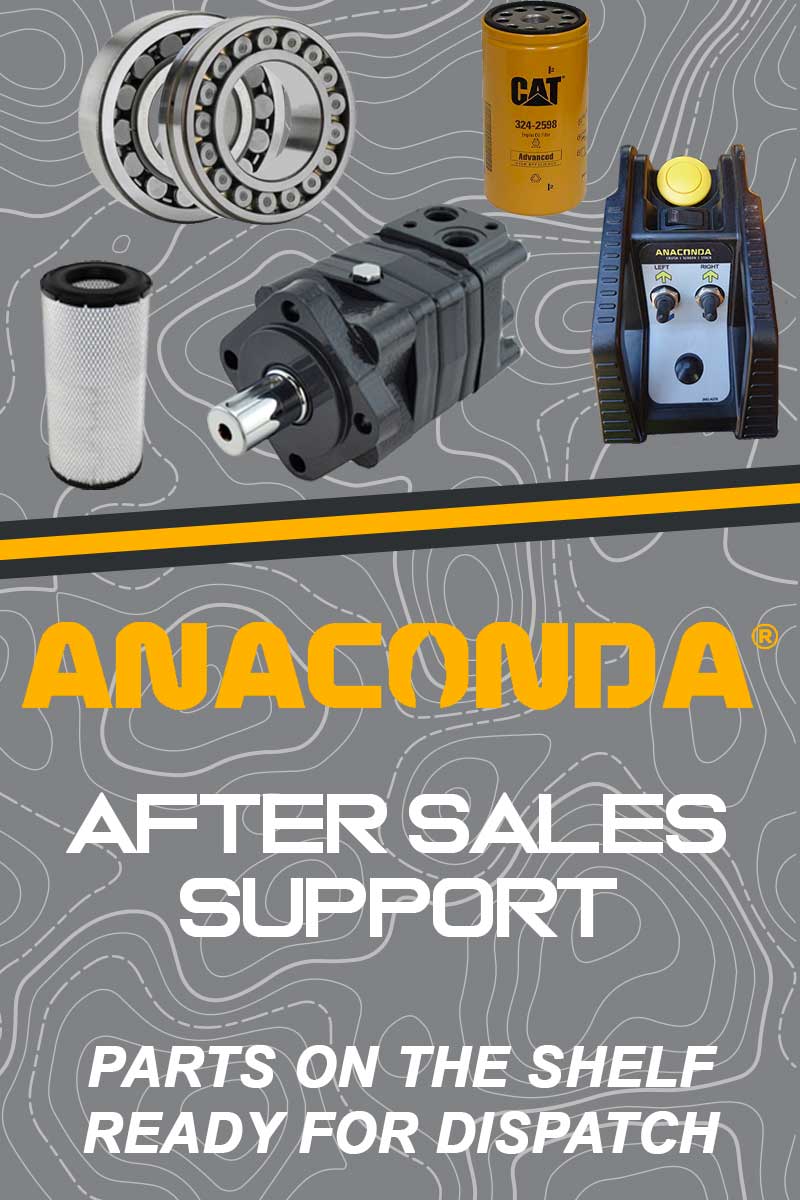 After Sales Support at Anaconda - All Parts in Stock