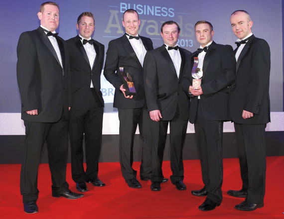 #TeamAnaconda at the Belfast telegraph awards on the Gloabl Dealer Network page