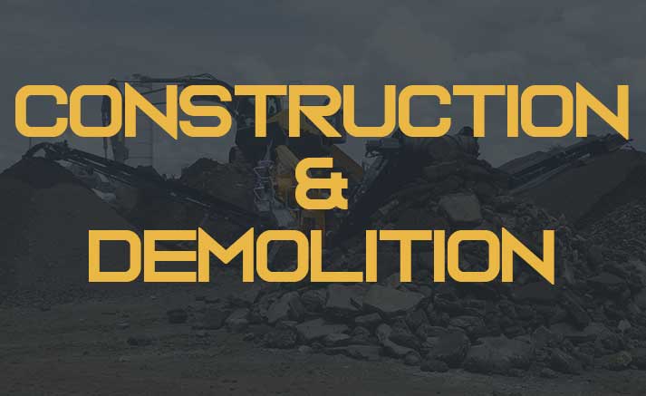 Construction Demolition Scalping Screens