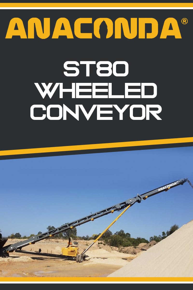 Anaconda ST80 Wheeled Conveyor
