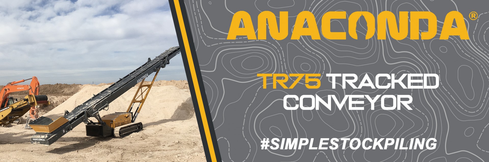 Anaconda TR75 Tracked Conveyor