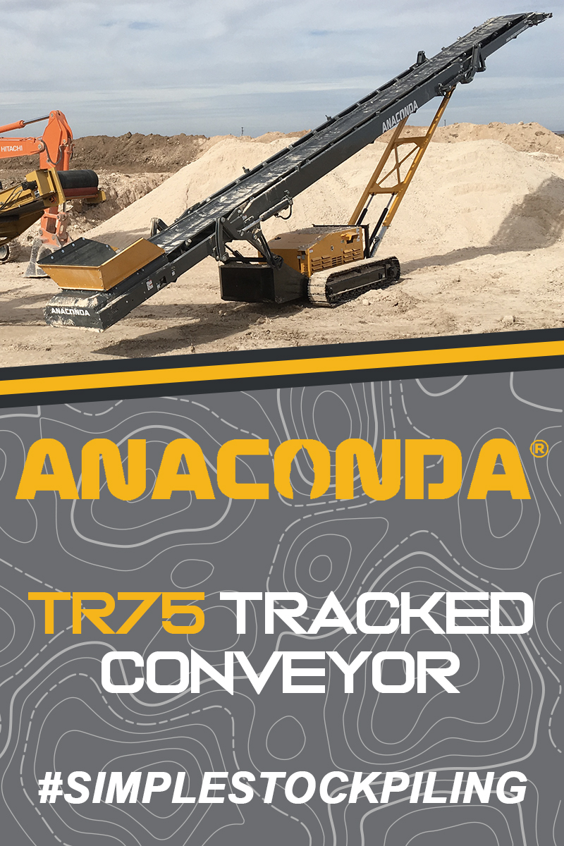 Anaconda TR75 Tracked Stacker