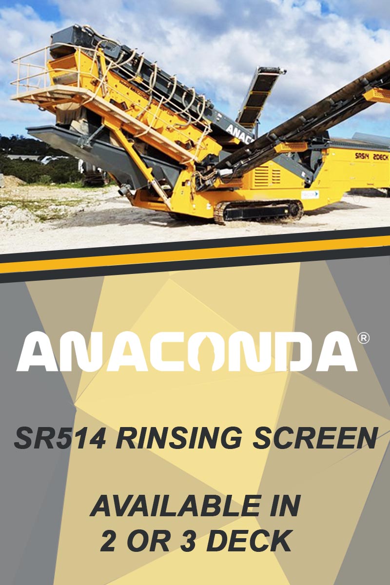 Anaconda SR514 Rinsing Screen Banner Mobile