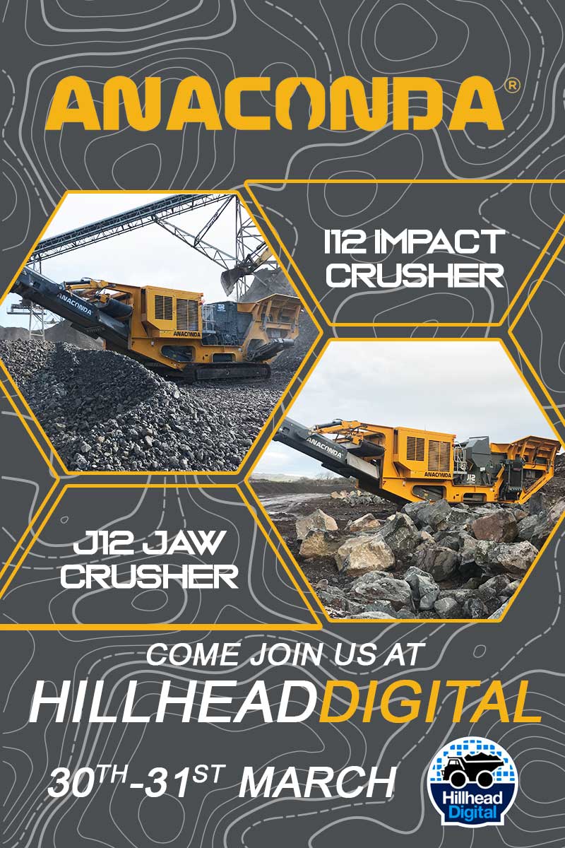 Anaconda Equipment introduce the I12 Impact Crusher at Hillhead Digital
