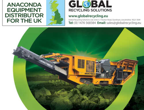 Global Recycling Solutions become Anaconda Equipment dealer for England