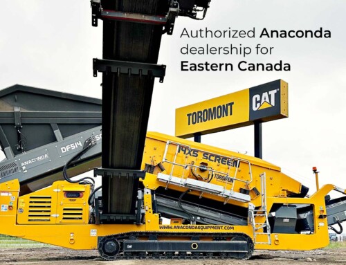 Toromont CAT become the Anaconda Equipment dealership for Eastern Canada.