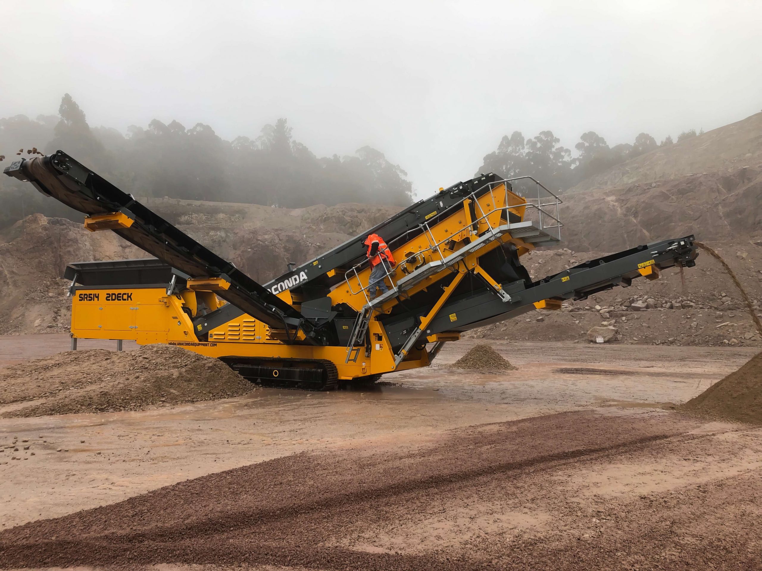 Tabor Rinse Screen Rinsing Screens - Anaconda Equipment